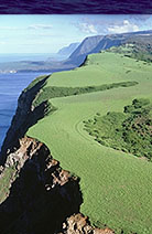 North coast of Molokai Hawaii